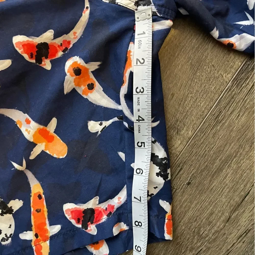 Snapper Rock Koi Goldfish Swim Trunks in Size XL‎
